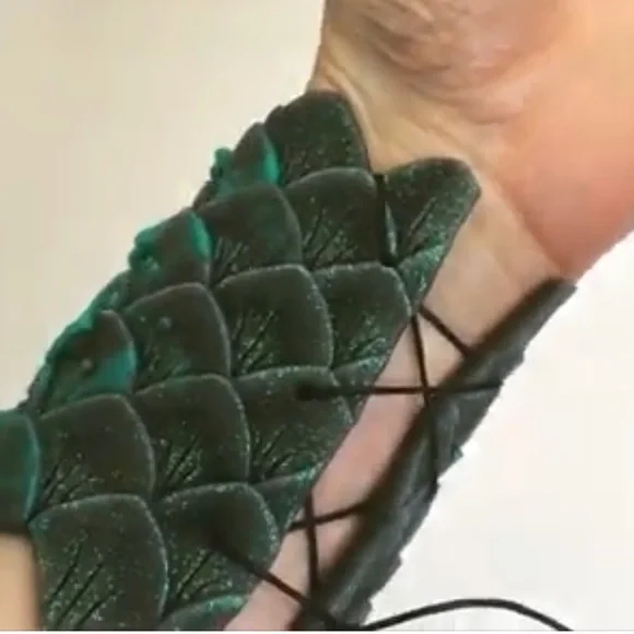 Tinkercast dragon cuffs - Picture 5 of 14